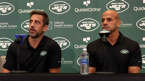 Jets coach Robert Saleh says Aaron Rodgers wish list is a ‘silly narrative’